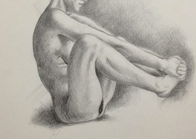 disegnare una figura umana a matita